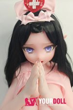 ElsaBabe 水城理沙 RAD021 148cm-L ピンク肌 フルシリコン エルフ耳 ナースプレイ 巨乳 エロ ラブドール - 画像 (4)