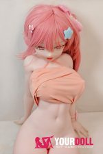ElsaBabe 佐倉穂乃花 RAD013 140cm-M ピンク肌 フルシリコン エルフ耳 おしゃれ 片側だけ八重歯 舌出し 綺麗 アニメドール - 画像 (15)
