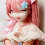 ElsaBabe 佐倉穂乃花 RAD013 140cm-M ピンク肌 フルシリコン エルフ耳 おしゃれ 片側だけ八重歯 舌出し 綺麗 アニメドール