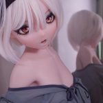 ElsaBabe 浅香萌里 RAD043 148cm-L ピンク肌 フルシリコン エルフ耳 白髪 巨乳 アニメドール