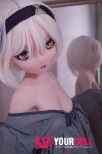ElsaBabe 浅香萌里 RAD043 148cm-L ピンク肌 フルシリコン エルフ耳 白髪 巨乳 アニメドール