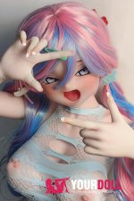 ElsaBabe 深見明香 RAD029 140cm-M ピンク肌 フルシリコン メスガキ エッチ アニメドール - 画像 (3)