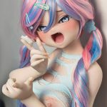 ElsaBabe 深見明香 RAD029 140cm-M ピンク肌 フルシリコン メスガキ エッチ アニメドール