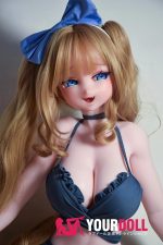 ElsaBabe 伊集院真姫 RAD010 140cm-M ピンク肌 フルシリコン ギザ歯 アニメドール - 画像 (9)