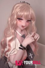 ElsaBabe 相原香耶 RAD046 148cm-M ピンク肌 フルシリコン 調子に乗る 片側だけ八重歯 アニメドール 新品 - 画像 (2)