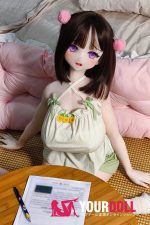 ElsaBabe 清水薄荷 RAD027 148cm-L ピンク肌 フルシリコン 泣き顔 巨乳 アニメドール - 画像 (2)