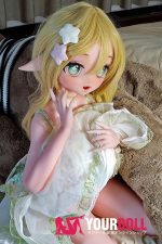 ElsaBabe 赤坂香織 AHR015 125cm ピンク肌 フルシリコン エルフ耳 無邪気 アニメドール - 画像 (2)