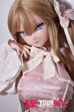 ElsaBabe 奈月飛鳥 AHR012 144cm-M ピンク肌 フルシリコン 美人姉 つり目 アニメドール - 画像 (5)