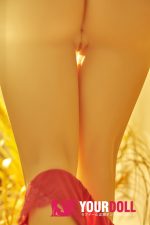 Climax 美脚 オナホール 80cm 15kg TPE製 Yellow肌 下半身 2穴構造 トルソー - 画像 (6)