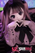 DOLLTA 莉莉奈(Lilliana) 138cm Gカップ PU製のヘッド+TPEボディ 画像通りの仕様&コスチューム付き 地雷系 美少女 巨乳 アニメドール