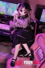 DOLLTA 莉莉奈(Lilliana) 138cm Gカップ PU製のヘッド+TPEボディ 画像通りの仕様&コスチューム付き 地雷系 美少女 巨乳 アニメドール - 画像 (17)
