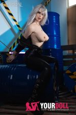 Fanreal Kelly 168cm Fカップ 35kg Fair肌 フルシリコン  顎機能付き 熟女 セクシー ラブドール - 画像 (19)