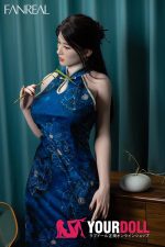 Fanreal Fei(霏) 170cm Gカップ 40kg Fair肌 フルシリコン チャイナドレス 艶美 高級 長身美女 ダッチワイフ - 画像 (14)