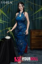 Fanreal Fei(霏) 170cm Gカップ 40kg Fair肌 フルシリコン チャイナドレス 艶美 高級 長身美女 ダッチワイフ - 画像 (24)