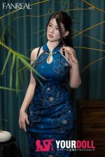 Fanreal Fei(霏) 170cm Gカップ 40kg Fair肌 フルシリコン チャイナドレス 艶美 高級 長身美女 ダッチワイフ - 画像 (19)