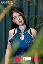Fanreal Fei(霏) 170cm Gカップ 40kg Fair肌 フルシリコン チャイナドレス 艶美 高級 長身美女 ダッチワイフ - 画像 (5)