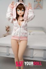 IROKEBIJIN Koharu 130cm-美乳 Eカップ S-TPE製 ボディ選択可  White肌 舌出し エロ アニメドール 新品 - 画像 (8)