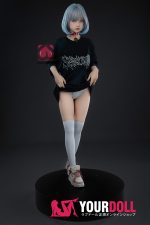 Momo 玲奈 150cm H028-A Cカップノーマル肌 顎機能付き クーデレ リアル ラブドール - 画像 (15)