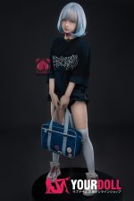 Momo 玲奈 150cm H028-A Cカップノーマル肌 顎機能付き クーデレ リアル ラブドール - 画像 (11)