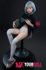 Momo 玲奈 150cm H028-A Cカップノーマル肌 顎機能付き クーデレ リアル ラブドール - 画像 (10)