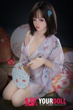 Momo  霜花 150cm H024-C Cカップノーマル肌 和風 清楚可憐 美乳 ラブドール - 画像 (8)