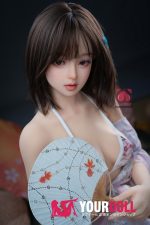 Momo  霜花 150cm H024-C Cカップノーマル肌 和風 清楚可憐 美乳 ラブドール - 画像 (2)