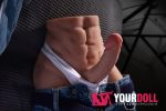 QitaDoll 劲博 33cm 10.8kg 下半身 1穴あり TPE製 トルソー 腹筋割れ 男性型オナホール 即納新品 - 画像 (11)
