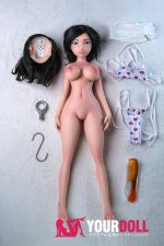 Sankaku Doll 弥生(Yayoi)#2 SC#002 72cm Eカップ フルシリコン ホワイト肌 アニメ風 チェンジフェイス フィギュア - 画像 (11)
