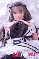 Sankaku Doll 澪(mio) MB#001 106cm Cカップ フルシリコン ホワイト肌 可愛い メイド ラブドール - 画像 (2)