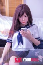 Sankaku Doll 柚希(ゆずき) MA#101 148cm Dカップ フルシリコン ホワイト肌 アジア系 制服 エロ ラブドール - 画像 (2)