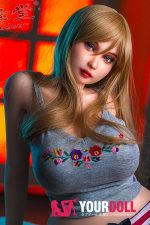 Sankaku Doll Novella 155cm Gカップ ホワイト肌 巨尻 ぽっちゃり ブロンド ラブドール