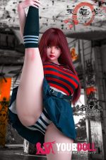 Sankaku Doll 緒珠(Tsugumi) 155cm Gカップ ホワイト肌 ぽっちゃり 巨尻 泣きぼくろ ラブドール - 画像 (2)