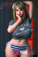 Sankaku Doll 緒珠(Tsugumi) 155cm Gカップ ホワイト肌 ぽっちゃり 巨乳 等身大 ラブドール - 画像 (9)