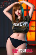 Sankaku Doll 京都(Kyouto) 155cm Gカップ ホワイト肌 ぽっちゃり 巨乳 大人感 ラブドール - 画像 (4)
