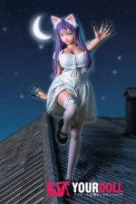 Sankaku Doll Pawgirl MA#105 142cm Hカップ フルシリコン ホワイト肌 猫系彼女 爆乳 八重歯 アニメドール 新品 - 画像 (13)