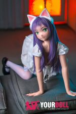 Sankaku Doll Pawgirl MA#105 142cm Hカップ フルシリコン ホワイト肌 猫系彼女 爆乳 八重歯 アニメドール 新品 - 画像 (4)