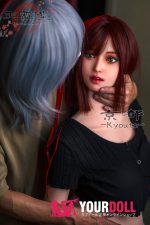 Sankaku Doll 京都(Kyouto) 155cm Gカップ ホワイト肌 ぽっちゃり 肉感的 巨尻 ラブドール - 画像 (4)