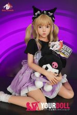 DOLLSENIOR 叽可(Jike) 148cm Dカップ フルシリコン ノーマル肌 顎機能付き 妹系 可愛い ラブドール - 画像 (5)