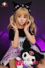 DOLLSENIOR 叽可(Jike) 148cm Dカップ フルシリコン ノーマル肌 顎機能付き 妹系 可愛い ラブドール - 画像 (4)