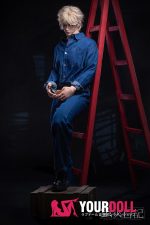 蛍火日記 江灵 176cm-male フルシリコン ノーマル肌 イケメン 金髪美男子 男性型ラブドール - 画像 (8)