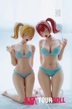BCDOLL 露露(Lulu) F03A 60cm Eカップ PU製ヘッド+シリコンボディ 1穴あり セックス可能 アへ顔 フィギュア - 画像 (17)