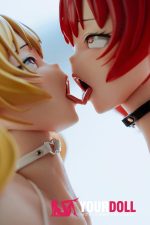 BCDOLL 露露(Lulu) F03A 60cm Eカップ PU製ヘッド+シリコンボディ 1穴あり セックス可能 アへ顔 フィギュア - 画像 (4)