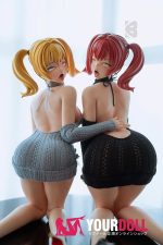 BCDOLL 露露(Lulu) F03A 60cm Eカップ PU製ヘッド+シリコンボディ 1穴あり セックス可能 アへ顔 フィギュア - 画像 (6)