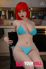 Dolls Castle #S23 168CM Eカップ フルシリコン 顎機能付き リアルな肌質感付き White肌 熟女 巨乳 ラブドール - 画像 (5)
