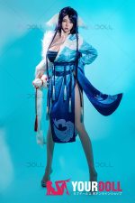 Fudoll 雪奈 165cm Fカップ フルシリコン 顎機能付き 巨乳 魅惑 狐娘 コスプレ系 ラブドール 新品 - 画像 (19)