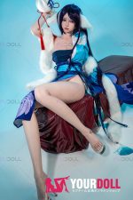 Fudoll 雪奈 165cm Fカップ フルシリコン 顎機能付き 巨乳 魅惑 狐娘 コスプレ系 ラブドール 新品 - 画像 (15)