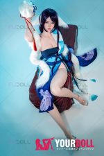 Fudoll 雪奈 165cm Fカップ フルシリコン 顎機能付き 巨乳 魅惑 狐娘 コスプレ系 ラブドール 新品 - 画像 (14)