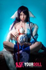 Fudoll 雪奈 165cm Fカップ フルシリコン 顎機能付き 巨乳 魅惑 狐娘 コスプレ系 ラブドール 新品 - 画像 (6)