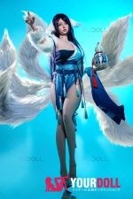 Fudoll 雪奈 165cm Fカップ フルシリコン 顎機能付き 巨乳 魅惑 狐娘 コスプレ系 ラブドール 新品 - 画像 (17)