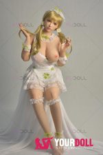 Fudoll 莎莉 #J037 162cm Fカップ フルシリコン 顎機能付き 魅惑の谷間 巨尻 ぽっちゃり ラブドール - 画像 (20)